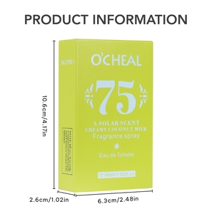 สเปรย์น้ำหอม O'CHEAL แบบพกพา พร้อมห่วงซิลิโคน ใช้ได้กับเส้นผมและผิวกาย กลิ่นหอมสดชื่น ติดทนนาน - Product Image 5