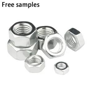 Hex Nut Stainless Steel M10 Din934 M1-M100 Grade 4.8 8.8 10.9 12.9 Nuts Bolts