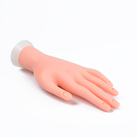 Manucure douce pratique doigt Nail Art formateur outils à main entraînement des ongles pratique main