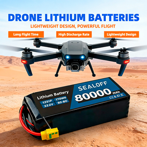 Baterai Drone FPV 6000mAh 10000mAh 30.8V 100C 8S HV LiPo, cocok untuk drone dan mobil RC FPV dengan pengiriman cepat. - Product Image 2