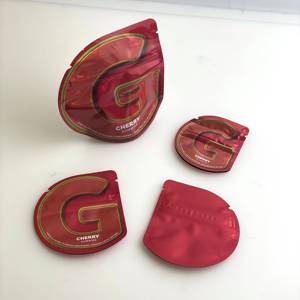 Sac en mylar refermable en plastique recyclable personnalisé pour usage en dispensaire, emballage alimentaire, anti-odeur, anti-enfants, biscuits, sac en mylar de 3,5, en vrac - Product Image 4