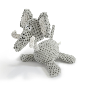 Mới bền vững Triceratops hình PET đồ chơi sang trọng bền con chó đồ chơi với Squeaky tính năng và động vật knots - Product Image 6