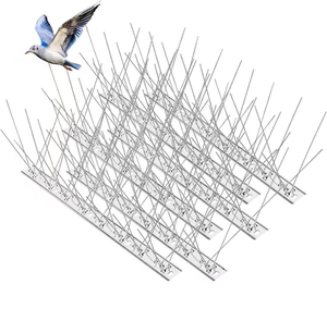 <span class=keywords><strong>Alambre</strong></span> de púas galvanizado de un solo filo - Barrera de seguridad antiescalada para muros, periféricos de cercas y protección de propiedades - Product Image 1