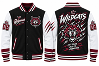 Veste de sport personnalisée pour hommes, veste bomber pour équipes sportives, logo personnalisé, sublimation, veste de baseball pour les clubs scolaires