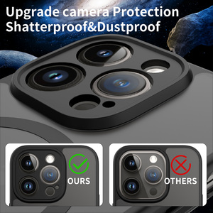 Custodia per telefono cellulare Tpu Pc <span class=keywords><strong>con</strong></span> lenti satinate opache <span class=keywords><strong>con</strong></span> foro sottile per <span class=keywords><strong>Cover</strong></span> <span class=keywords><strong>Iphone</strong></span> <span class=keywords><strong>11</strong></span> 12 13 14 Pro custodia magnetica per telefono - Product Image 5