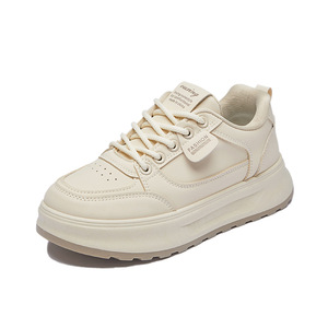 รองเท้าผ้าใบเพิ่มความสูงพื้นหนาสำหรับผู้หญิงแบบลำลอง - Product Image 6