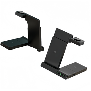 Station de Recharge Portable 2026 à Succès Commercial, Mini Chargeur Sans <span class=keywords><strong>Fil</strong></span> Magnétique Pliable 6-en-1 15W <span class=keywords><strong>avec</strong></span> Support Téléphone Pliant pour Bureau - Product Image 1