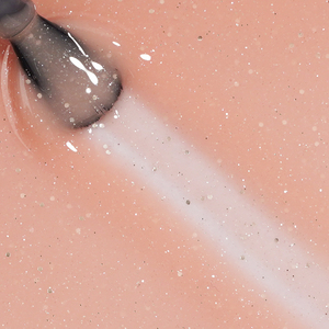 ICE NOVA ชายน์ดอท รับเบอร์เบสโค้ท รับเบอร์เบสโค้ท แบรนด์ส่วนตัว กลิตเตอร์ 2 in 1 รับเบอร์เบสเจล เนื้อเจลข้น ปิดสีได้ดี ยูวี ปลอดสารเฮมา - Product Image 2