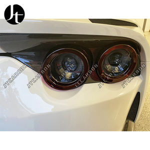 สําหรับ<span class=keywords><strong>Ferrari</strong></span> <span class=keywords><strong>812</strong></span> คาร์บอนไฟเบอร์OEMไฟท้ายเคลือบเงาไฟเบอร์ด้านหลังหมวกRacingโคมไฟส่วนBody Kit Trimรถอุปกรณ์เสริม - Product Image 1