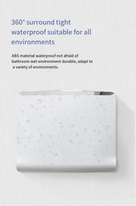Folding Wall-mounted Modern <b>Plastic</b> Eco-Friendly Shower <b>Stool</b> for Elderly Bathroom Kitchen Dining Living Room & Hotel Use - Product Image 6