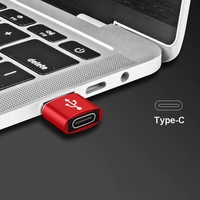 USB 2.0 Tipe-c OTG Adaptor Data Usb C Pria Ke Tipe C Konverter Pengisi Daya Otg untuk IPhone 12 Macbook Samsung S9 S10 Huawei