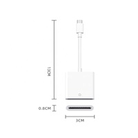 Adaptateur USB de Type C vers SD, lecteur d'appareil photo