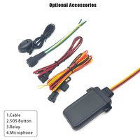 Expédition rapide ST16W 4G+2G Traceur GPS universel IP68 étanche à faible coût pour la gestion de flotte sans frais mensuels