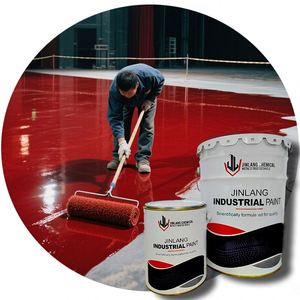 Peinture de sol autolissante 100% époxy solide, application facile avec rouleau pulvérisateur, truelle ou pinceau pour garage, entrepôt, bureaux - Product Image 2