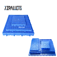 Dalles de sol modulaires en plastique 300x300x50mm, taille variable, résistantes à l'humidité, pour animaux domestiques et collecte des déchets en supermarché