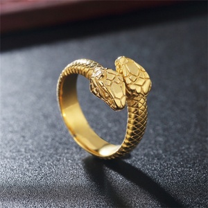 Anillos de Dedo de Serpiente de Oro Personalizados Vintage al por Mayor - Product Image 3