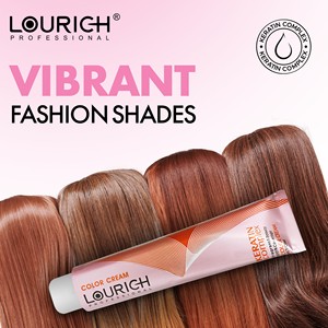 Tinta per <span class=keywords><strong>Capelli</strong></span> Permanente Professionale LOURICH Salon Hair Essentials alla Cheratina, Alta Pigmentazione, Basso Contenuto di Ammoniaca - Product Image 3