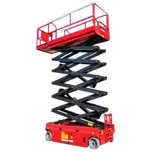 Plataforma Elevadora de Tijera de 5m, 6m, 8m, 10m, 12m, 14m, 15m, Elevador Hidráulico Automático Móvil para Trabajos Aéreos, Elevador Eléctrico para Andamios - Product Image 6