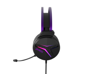 Jedel <strong>Double</strong> Headband RGB Gaming Headset USB Wired Over Ear Game Headphones With Noise Cancelling Microphone for <strong>PC</strong> PS4 PS5 Xbox - Product Image 2