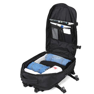 Sac à dos pour ordinateur portable de voyage personnalisé de 15,6 pouces pour hommes et femmes, grande capacité, USB, antivol, sac à dos d'affaires, compartiment humide - Product Image 5