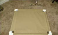 Tuyau en pvc pour animal de compagnie chat chien chaise dormir camping pvc chaise lit