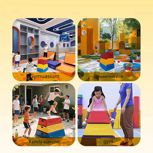 Équipement de trampoline pour l'éducation de la <span class=keywords><strong>petite</strong></span> <span class=keywords><strong>enfance</strong></span>, destiné à l'entraînement sensoriel et aux parcours d'obstacles des enfants - Product Image 5