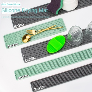 Silicone bếp truy cập Mat nổ hẹp bên dài dải chống trượt quầy bar truy cập Mat nồi Bìa Mat thực phẩm lưu trữ container - Product Image 1