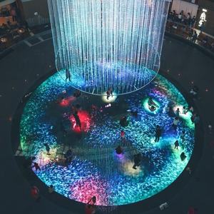 Alta calidad P3.91 P4.81 P5.95 P6.25 de interior al aire libre interactivo Led pantalla a todo Color Led Video pared baile piso - Product Image 6