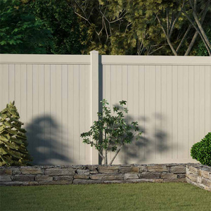 6'x8 'ホワイトPVCフェンシングガーデンPVCフェンシングホワイトビニールフェンスパネル - Product Image 3