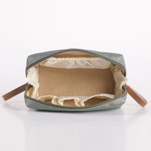 Bolsa Organizadora de Maquillaje Personalizada de Poliéster, Bolsa de Viaje Portátil para Artículos de Aseo, Bolsa de Almacenamiento de Maquillaje de Nailon con Asa - Product Image 5