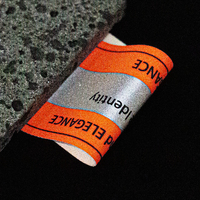 Patch réfléchissant imprimé personnalisé pour vêtements Étiquettes de vêtements haute visibilité