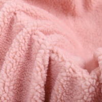Tissu Polaire Sherpa Mouton 100% Polyester de Luxe et Haute Qualité, Fausse Fourrure d'Agneau Façon Ours en Peluche, Doublure Dimensionnelle Élégante pour la Maison