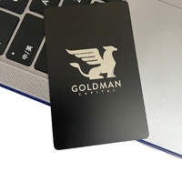 Cartes NFC en métal personnalisées haut de gamme carte de visite avec carte de médias sociaux en métal Qr Code Tap