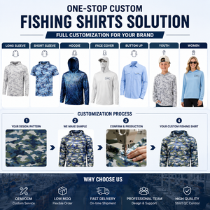 Camisetas <span class=keywords><strong>de</strong></span> Pesca con Capucha para Hombre, Personalizadas, Ligeras, Sublimadas, <span class=keywords><strong>de</strong></span> Secado Rápido, con Protección Solar UPF 50, <span class=keywords><strong>Manga</strong></span> <span class=keywords><strong>Corta</strong></span>, Camuflaje Blanco - Product Image 4