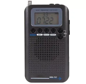 ハンドヘルドam fm ssb cbラジオマルチバンド無線受信機エアバンドラジオ