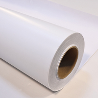 Impression numérique à jet d'encre haute adhérence amovible brillant sans bulles vinyle auto-adhésif gris colle éco-solvant imprimable