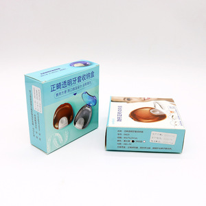 Orthodontic Retainer Storage <b>Box</b> Portable Clear Plastic Case For Braces Aligners <b>Denture</b> Protection Travel Use - Product Image 5