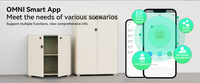 Serrure numérique intelligente à empreinte digitale en acier avec télécommande, micro NFC, RFID, pour tiroir et armoire en verre, à combinaison