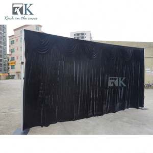 Draperies occultantes Supports en aluminium personnalisés Événements Toile de fond Tuyau et drapé - Product Image 4