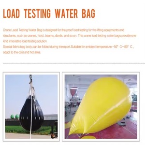 Nouveau type de sac d'eau en PVC pour essai de charge avec ajustement précis du poids - Product Image 3