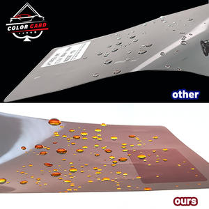 Tarjeta de color Nuevo producto <span class=keywords><strong>Película</strong></span> solar de 3mil de espesor Cambia el color de la <span class=keywords><strong>película</strong></span> de la ventana del automóvil cuando se expone al agua - Product Image 5