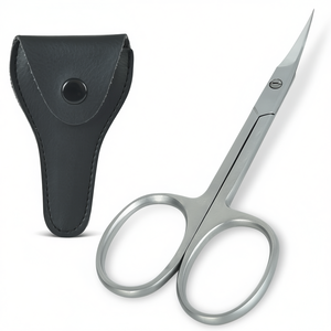 Ciseaux à cuticules russes en acier inoxydable, droits et pointus, de haute qualité, design élégant, longue durée de vie, pointe durable - Product Image 1