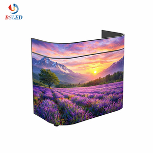 BSLED Nouveau design modulaire haute définition 4K IP65 Écran LED intérieur étanche 5000cd de luminosité pour comptoir de réception et cabine DJ - Product Image 1