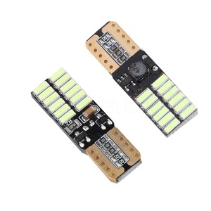 Ampoules LED GICOO W5W T10 Canbus 12V 6000K 194 168 pour éclairage de tableau de bord, plafonnier et feux de positionnement de voiture - Product Image 2