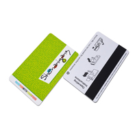 RFID Contact Chip 4442 Wasserdichte Kunststoff-Magnet karte Benutzer definierte Druck-PVC-Karte