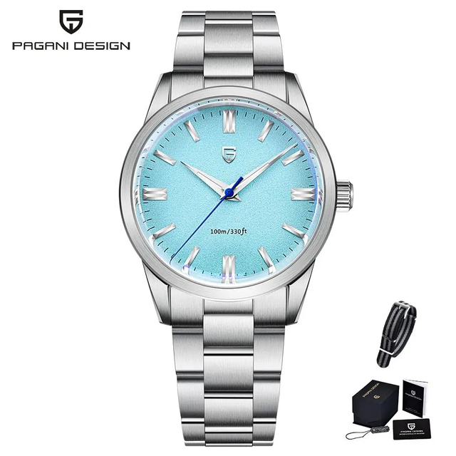 PAGANI DESIGN Vh31 Men's Quartz Wristwatch PD1731 Fashion Leisure Mens Watch Sapphire Chronometer Watch for Men