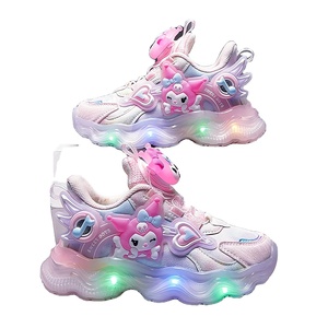 Lacci per Scarpe Elastici Senza Nodo con Blocco a Capsula, Design <span class=keywords><strong>Cartoon</strong></span>, Piatti ed Elastici - Product Image 1