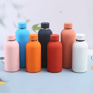 Hotsale doble pared de acero inoxidable deporte frasco botella de agua 500ml 750ml <span class=keywords><strong>1000ml</strong></span> pequeña boca de vacío para acampar - Product Image 2