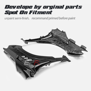 EPR สำหรับ WRX VBH S4 EPA ATTK ชนิดบังโคลนหน้า +7 มม. วัสดุไฟเบอร์กลาส ไม่ทำสี ใหม่ ปี 2017- รับประกัน 1 เดือน เปลี่ยนทดแทน - Product Image 5