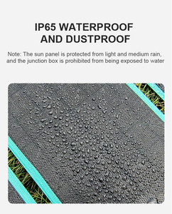 Panneau Solaire Monocristallin Portable Pliable Personnalisable de Haute Qualité SUPA SP-28W 28W 22% d'Efficacité Lamination ETFE Rapide - Product Image 6
